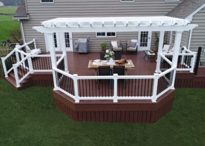 DLR vinyl decking veka decking